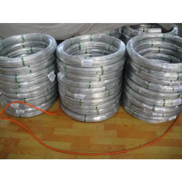 Oval Shaped Galvanized Wire For Fence