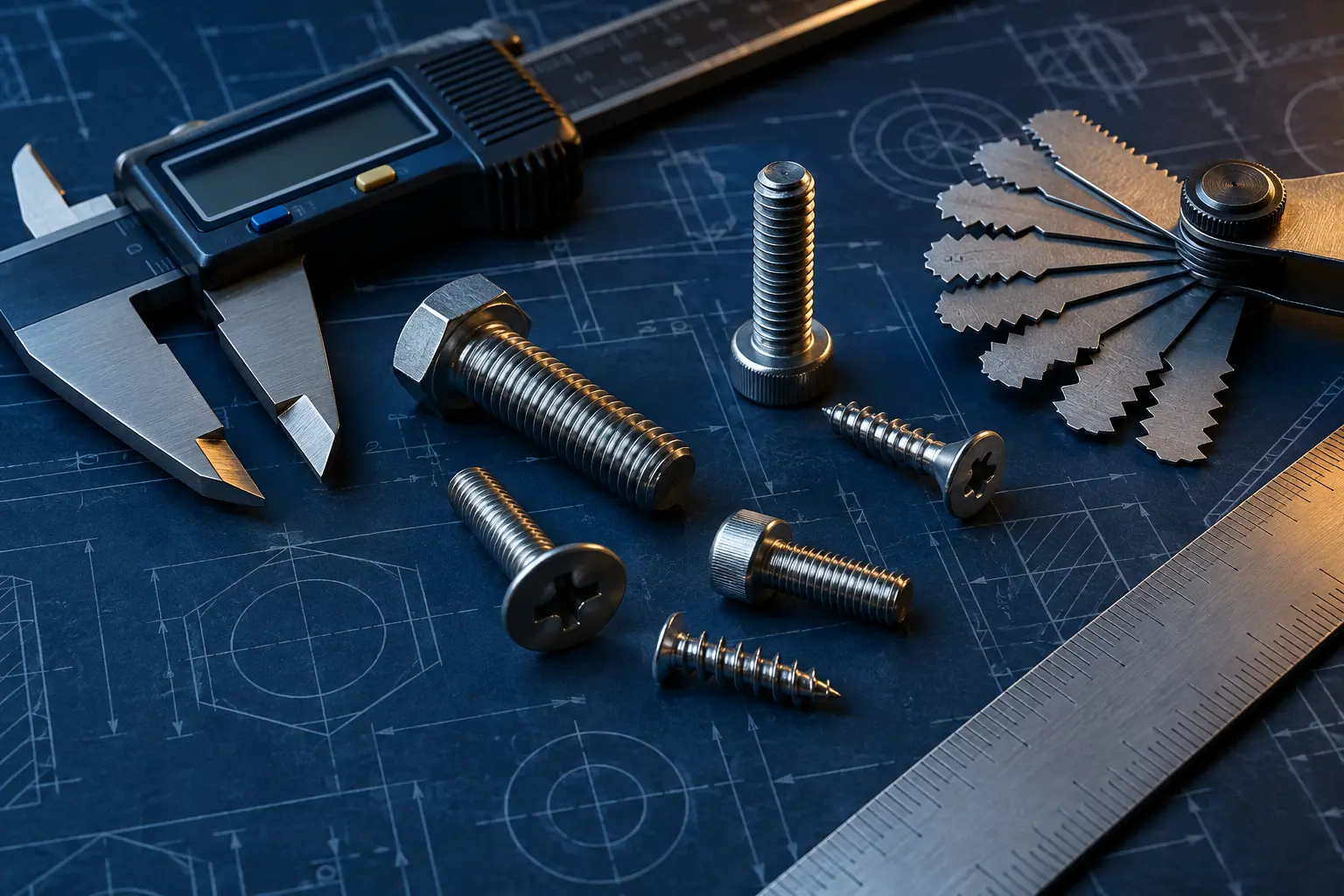 Drywall Screw: Thread & Point Options